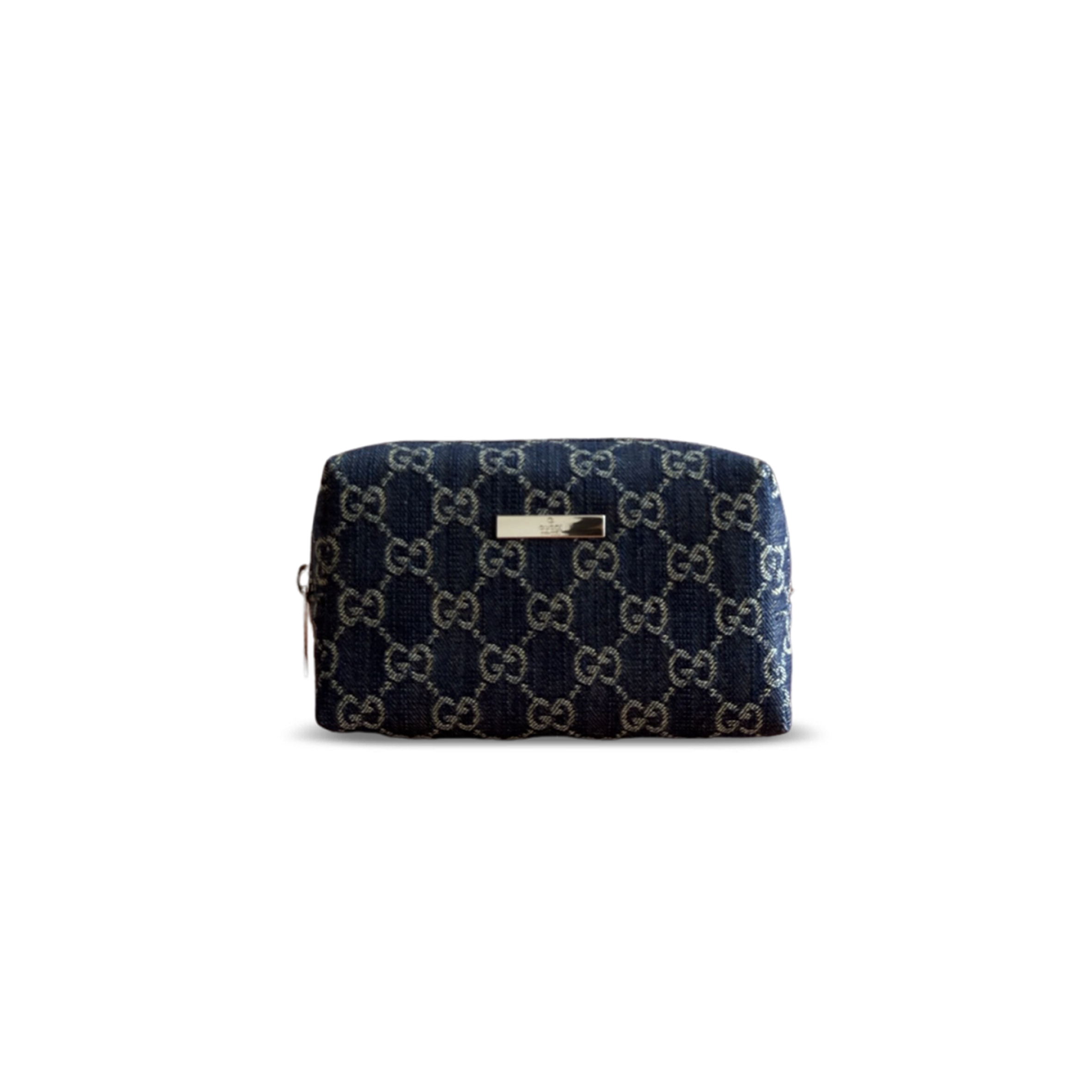 GUCCI MEDIUM COSMETIC CASE WITH GUCCI PLAQUE 875801 (17*9.5*5cm)